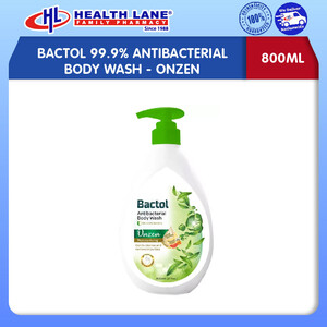 BACTOL 99.9% ANTI-BACTERIAL BODY WASH 800ML- ONZEN